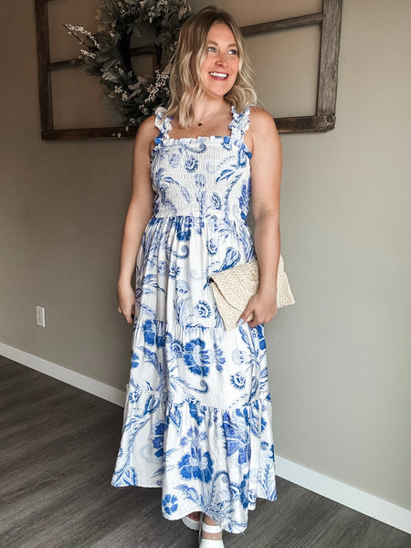 Julietta Floral Midi Dress