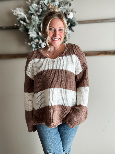 Harlo Two Tone Sweater