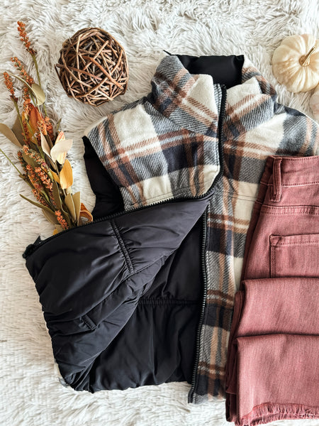 Denali Reversible Puffer Vest - SIZE LARGE