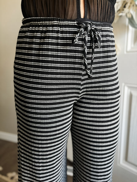 On Repeat Basic Stripe Pant - SIZE MEDIUM