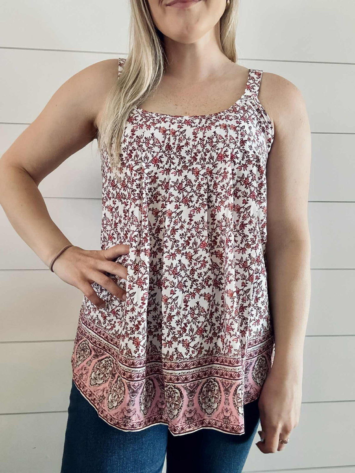 Sonoma Floral Tank