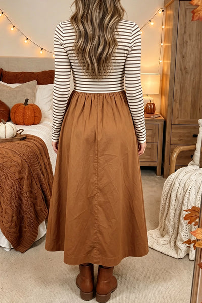 PREORDER Esti Striped Top Dress