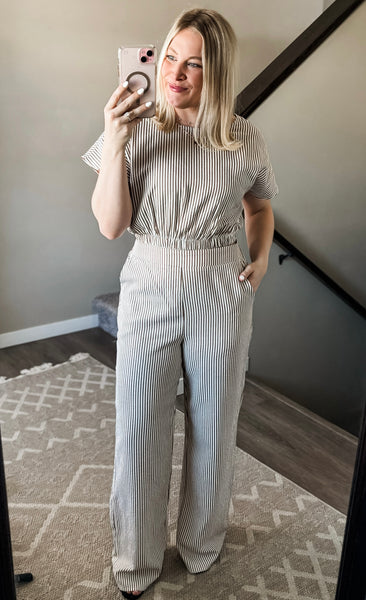 Island Escape Two Piece Set - Chocolate