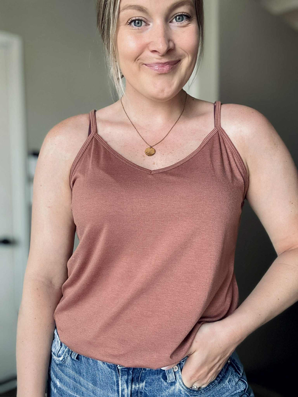 Parker V-Neck Tunic Tank