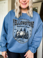 Yellowstone Buffalo Graphic Sweatshirt