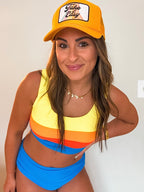 Golden Coast Swim Set - SIZE LARGE
