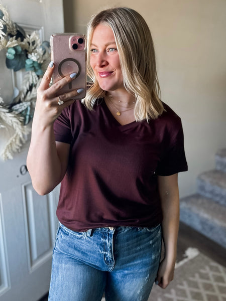 Best Basic Tee - Chocolate