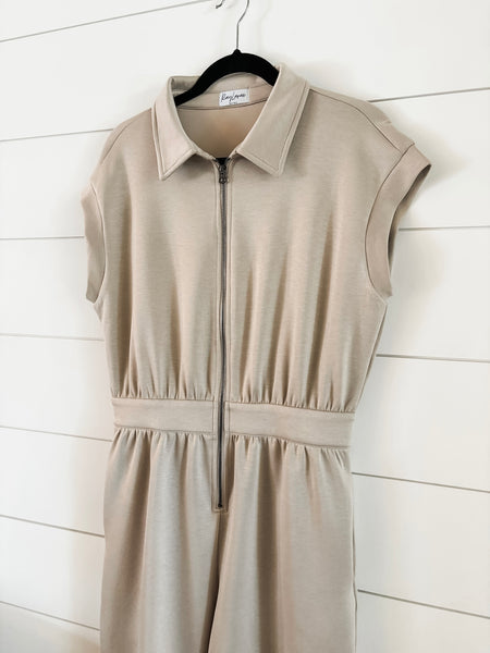 PREORDER Everlee Collared Jumpsuit