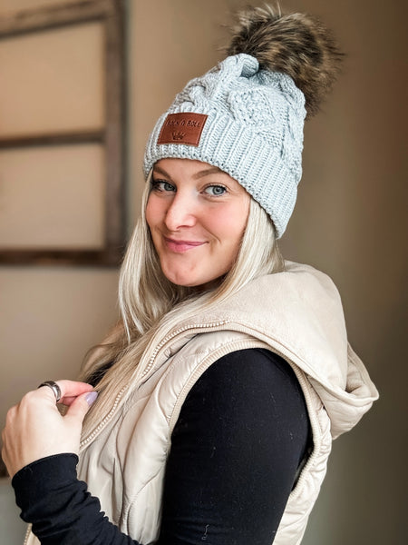 Addyson Pom Beanie - 4 Color Options