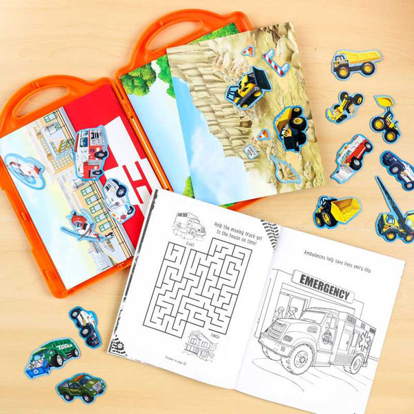 Magnetic Play Set - Tonka Let's Roll