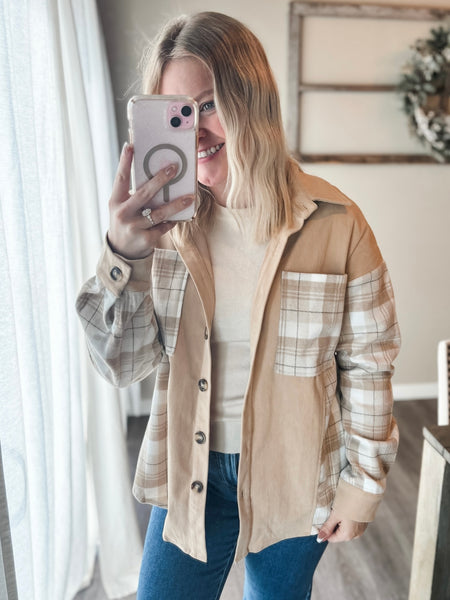PREORDER Everwood Plaid Shacket