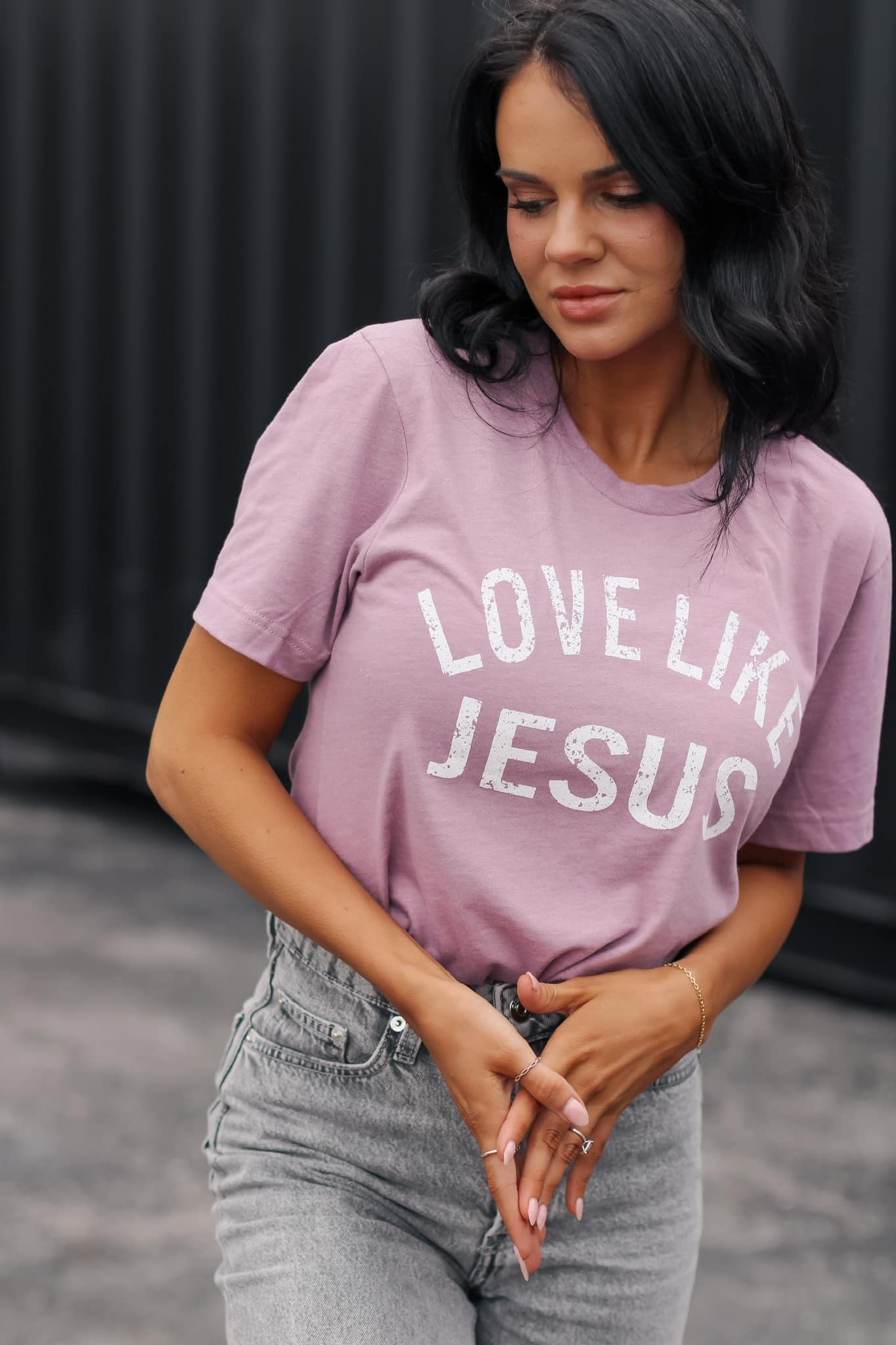 Love Like Jesus Graphic Tee - SIZE SMALL