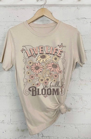 Full Bloom Floral Regular Tee