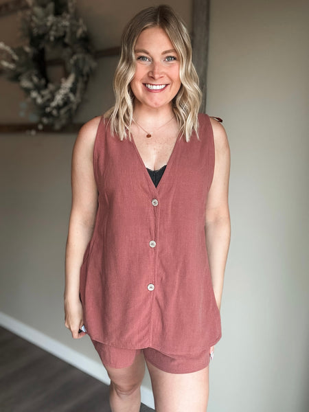 Cypress Linen Two Piece Set