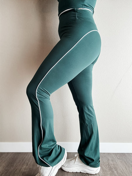 Eveline Flare Pants - Sycamore
