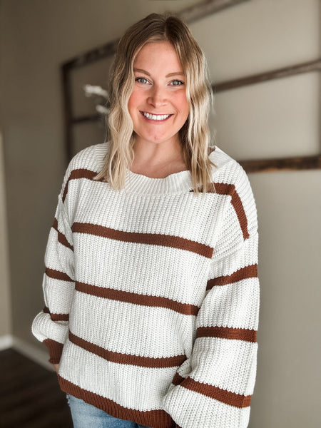 Townes Stripe Knit Sweater