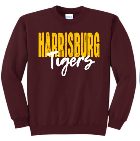 PREORDER Spiritwear Crewneck Sweatshirt - Harrisburg Tigers