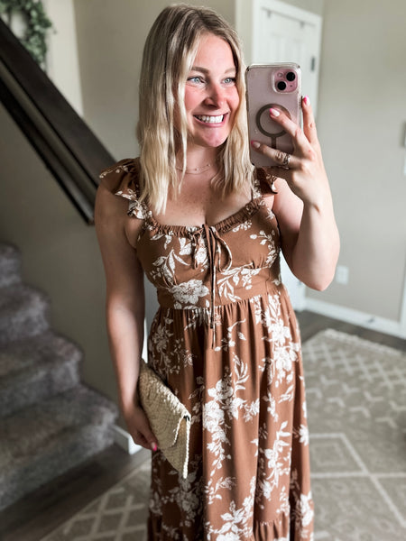 Sorrel Floral Midi Dress