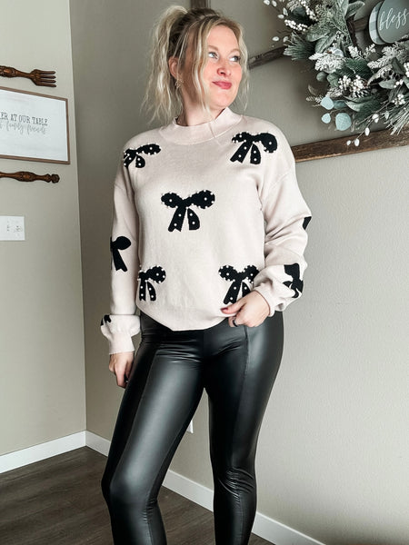 Xeni Faux Leather Leggings