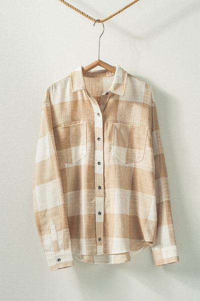 Taryn Flannel Button Up