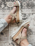 Hit Wedge Sandal