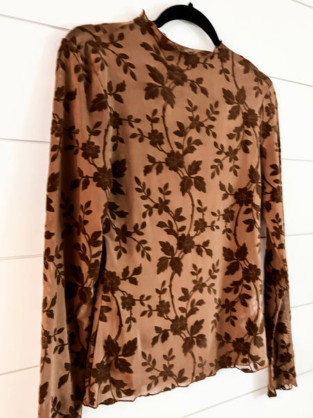 PREORDER Evani Floral Lace Top