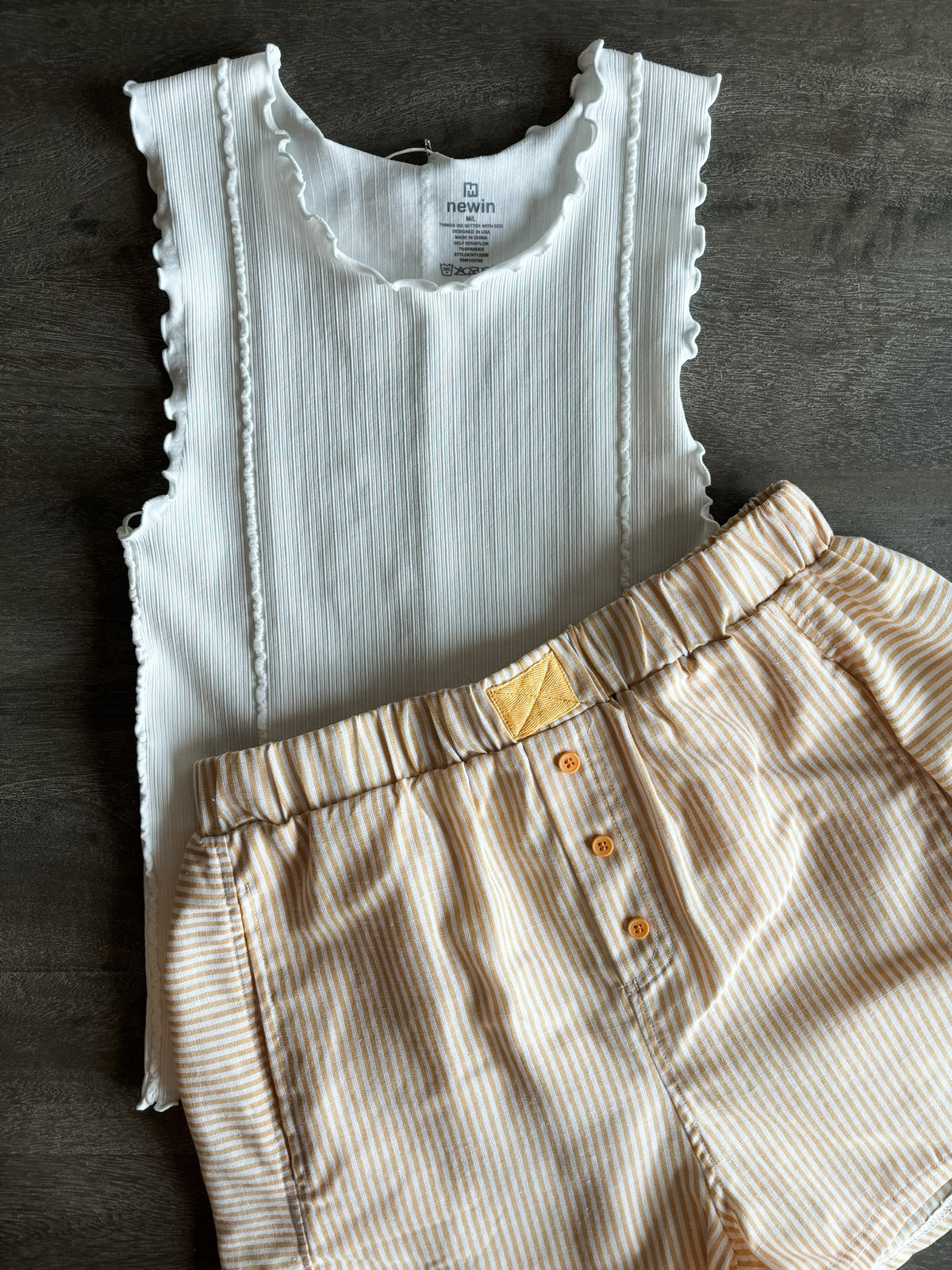 Winnie Boxer Shorts - Yellow