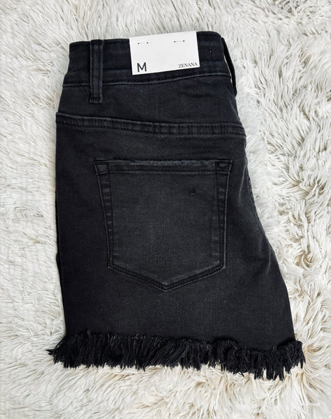 Scout Frayed Hem Shorts