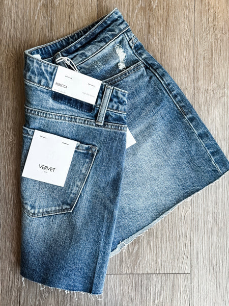 Alissa High Rise Shorts