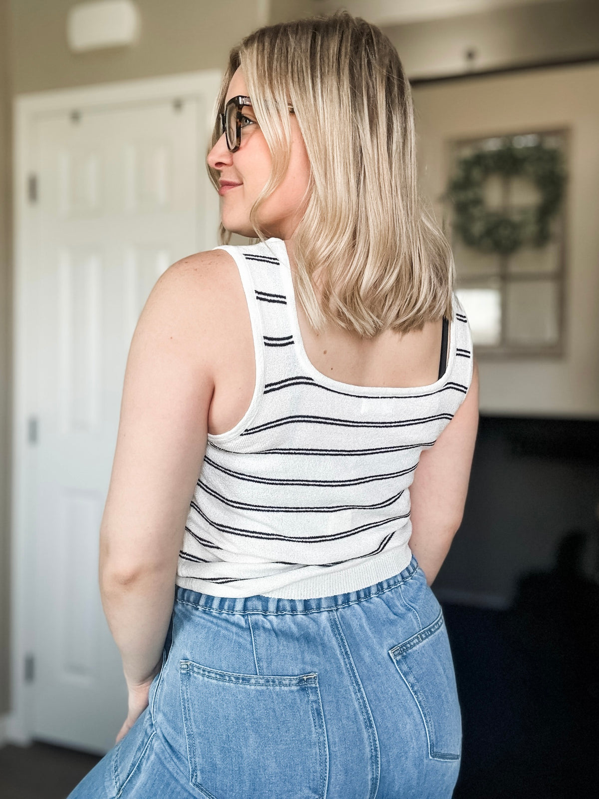Scottie Stripe Tank Top
