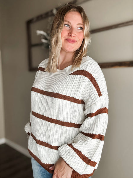 Townes Stripe Knit Sweater