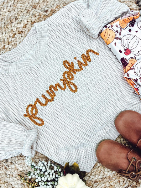 Pumpkin Sweater - Brown