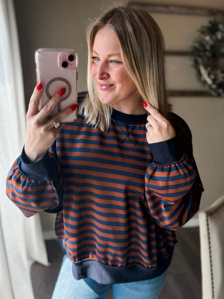 Hollan Stripe Pullover
