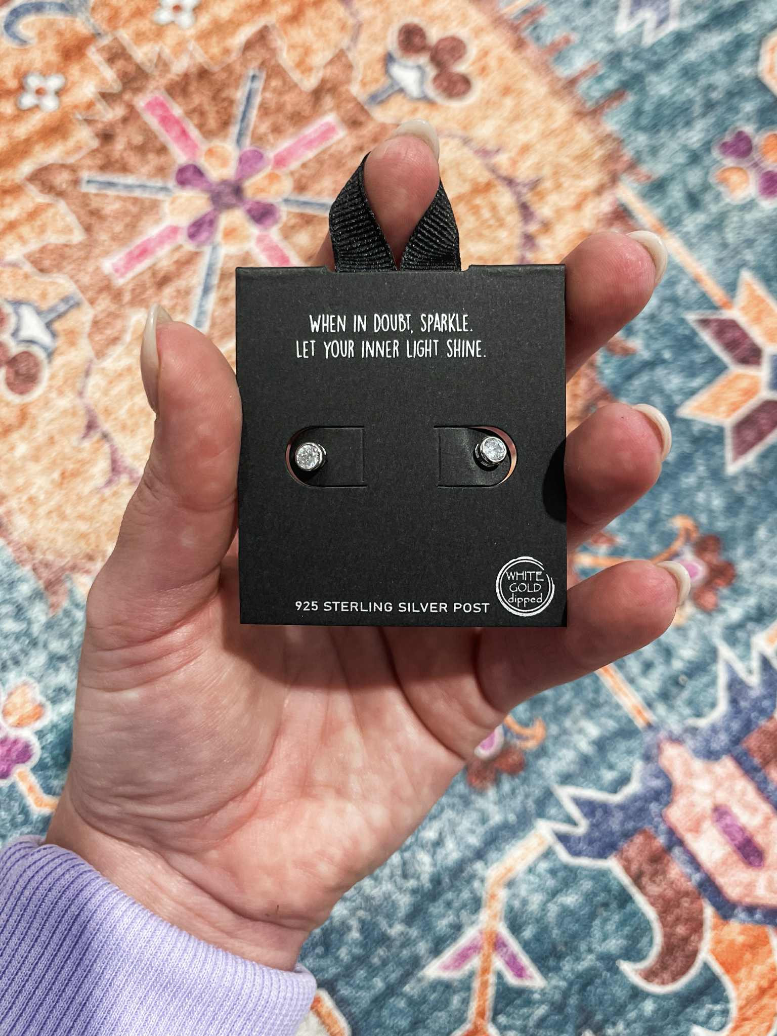 Novi Stud Earrings - Silver