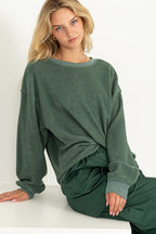 Lendry Fleece Sweater - SIZE MEDIUM