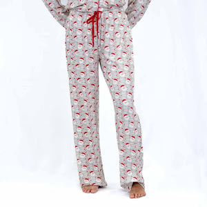 Pajama Party Pants - Ho Ho Santa - SIZE LARGE