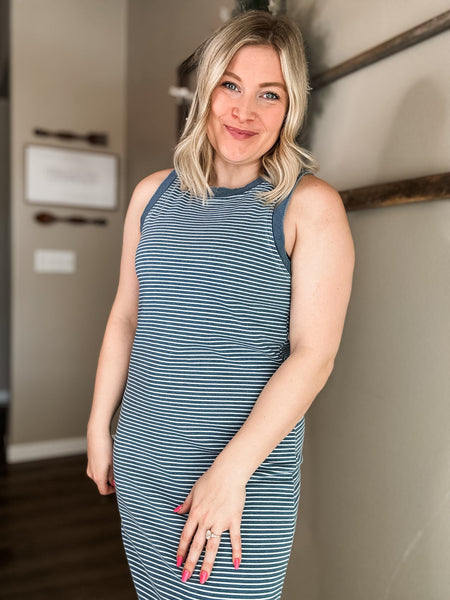Pacific Breeze Midi Dress