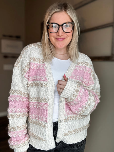 Feya Chunky Knit Cardigan