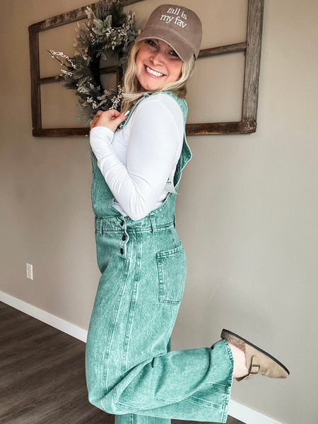 Alba Barrel Overalls