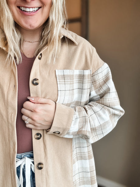 PREORDER Everwood Plaid Shacket