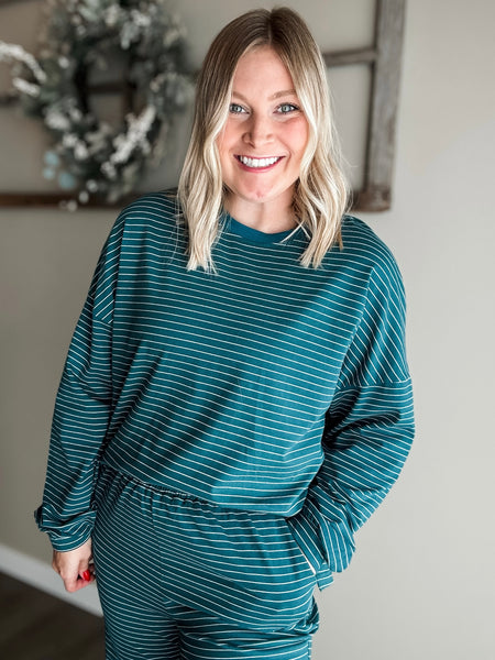 Roux Stripe Lounge Set