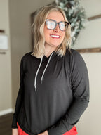 Verity Yoga Hoodie - Black