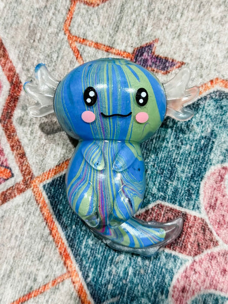 Axolotl Squishy - Blue