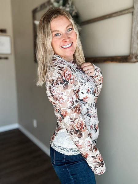 Rue Floral Lace Top