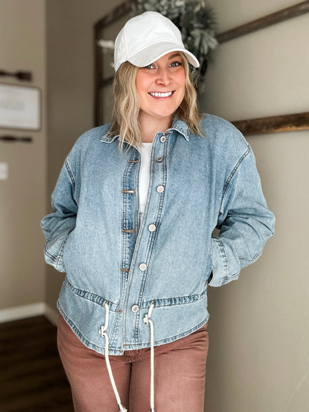 PREORDER Tula Cinched Denim Jacket