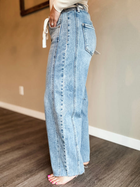 Olson Barrel Drawstring Denim