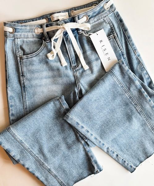 Olson Barrel Drawstring Denim