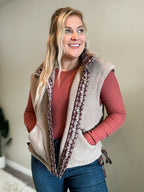Mara Sherpa Vest - SIZE MEDIUM