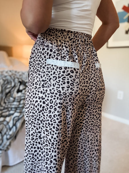 Wild At Heart Terry Knit Pants - SIZE MEDIUM