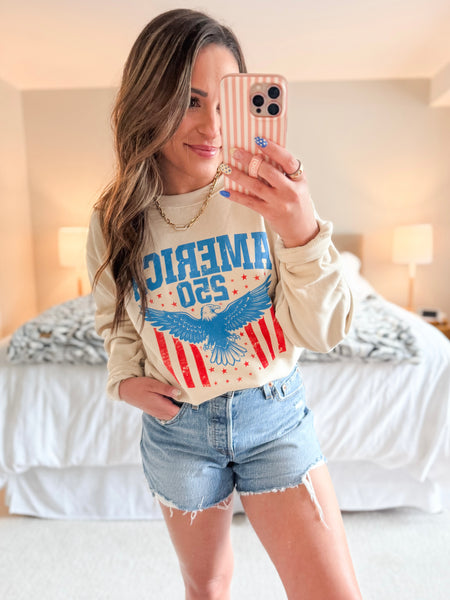 America 250 Graphic Sweatshirt